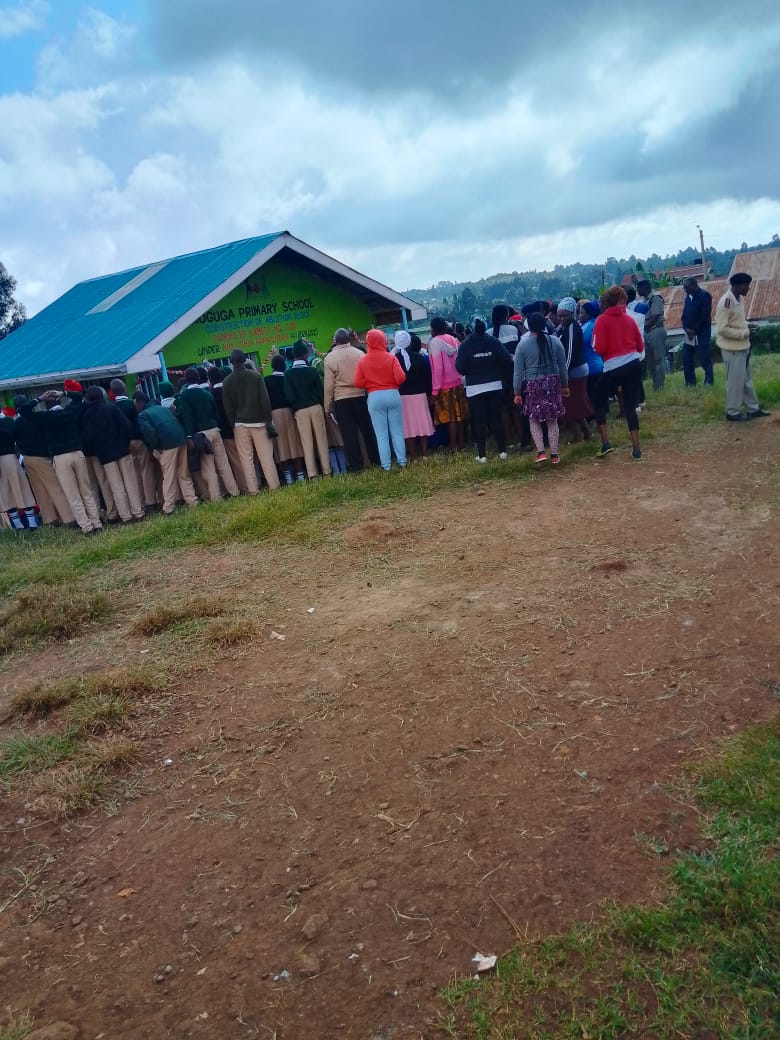 Ablution blocks at Muguga Primary School